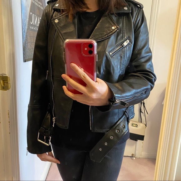 Zara Leather Jacket - Picture 3 of 6